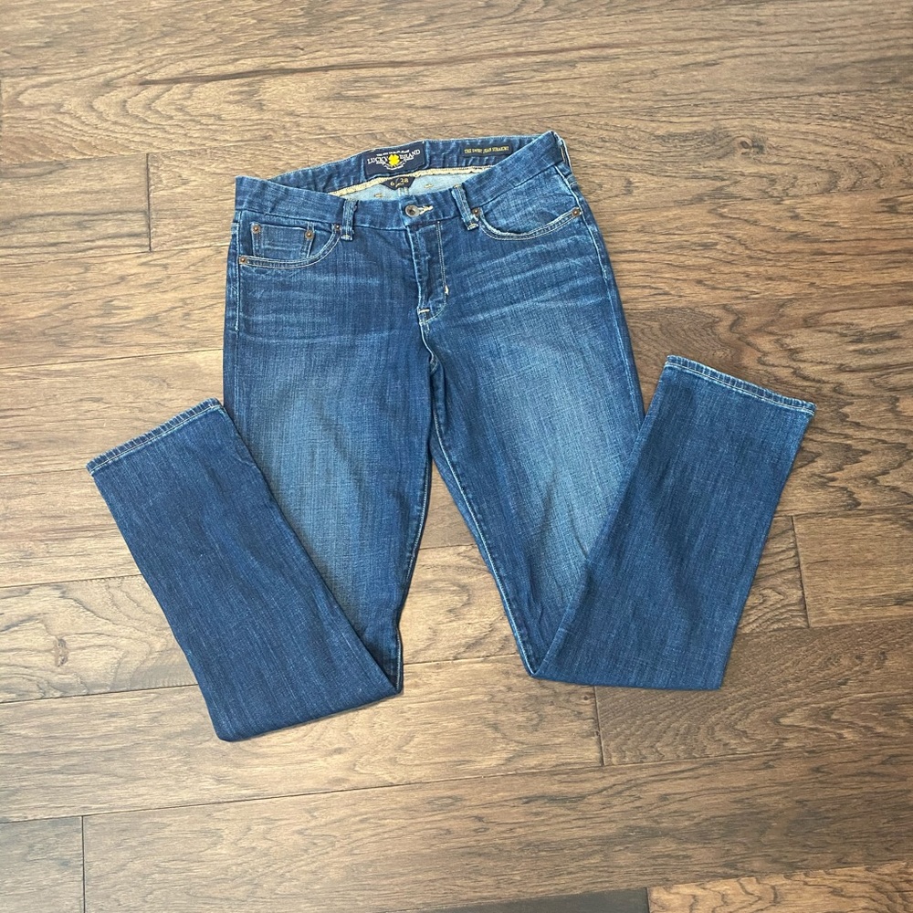 Size 28 Straight Leg Lucky Brand Jeans